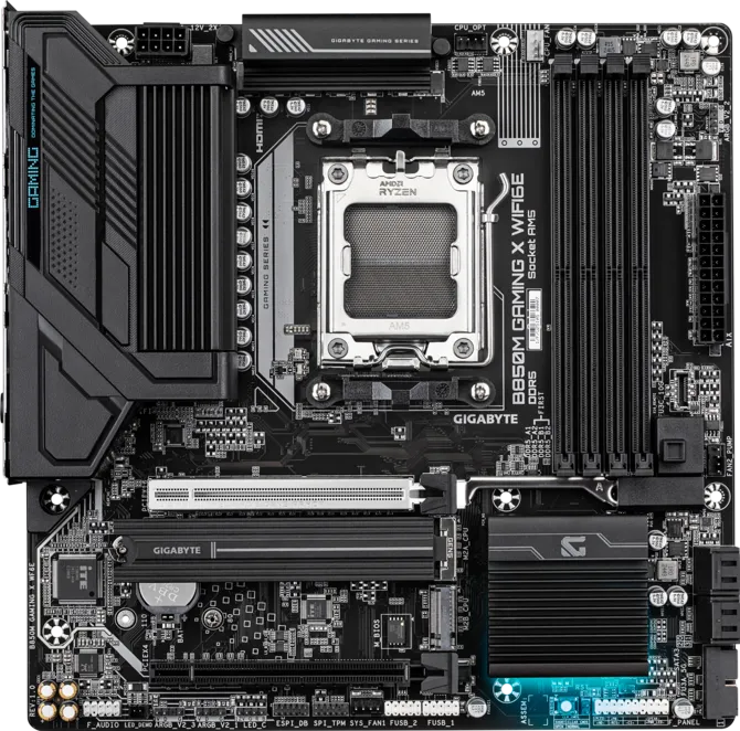 GIGABYTE B850M GAMING X WF6E Placa Madre AMD B850 DDR5 AM5