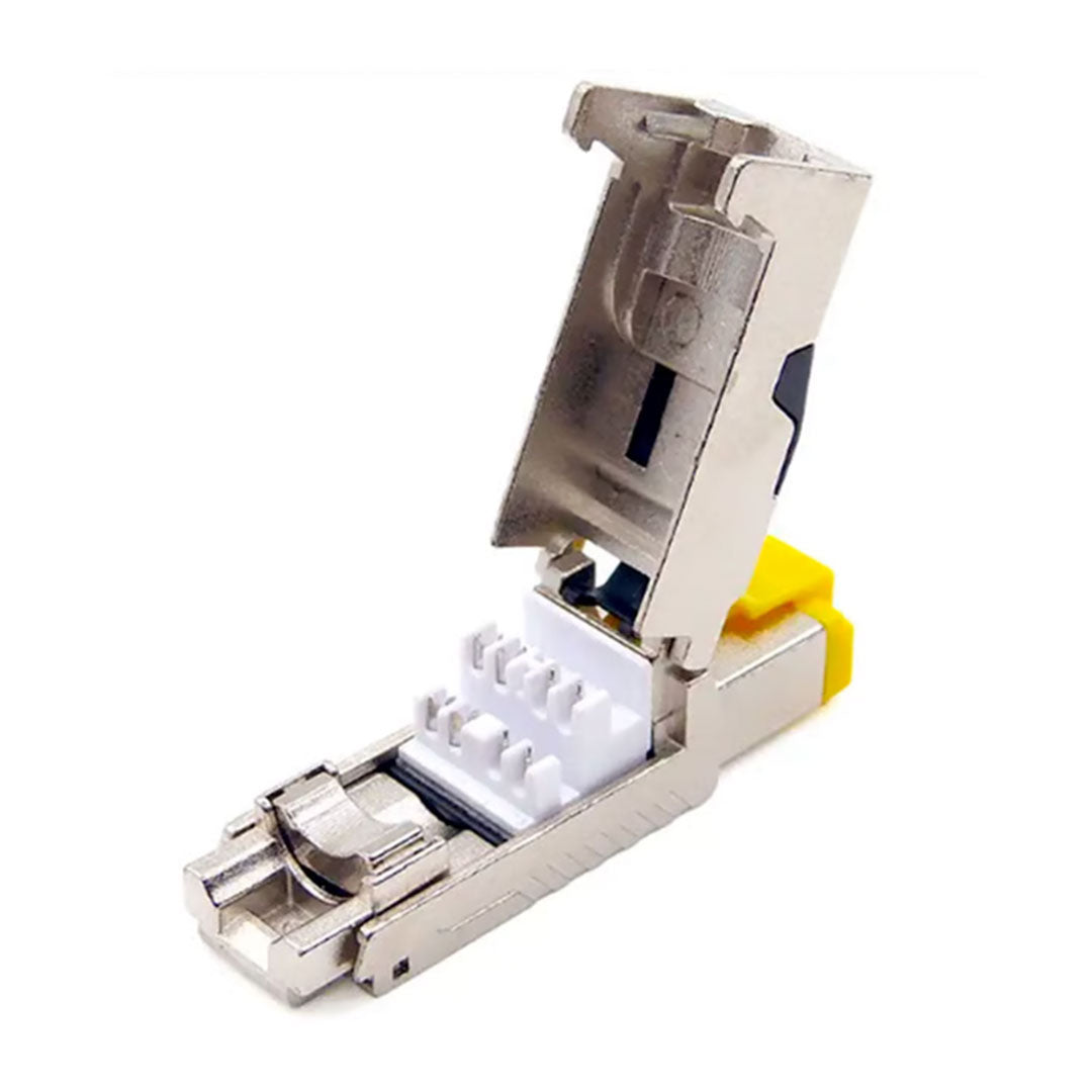 DIXON 6A-FP-C6A-FS Conector Plug RJ45 Cat6A Blindado