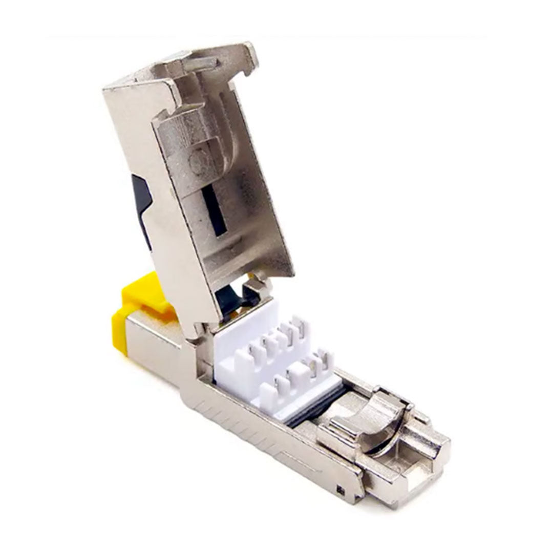 DIXON 6A-FP-C6A-FS Conector Plug RJ45 Cat6A Blindado