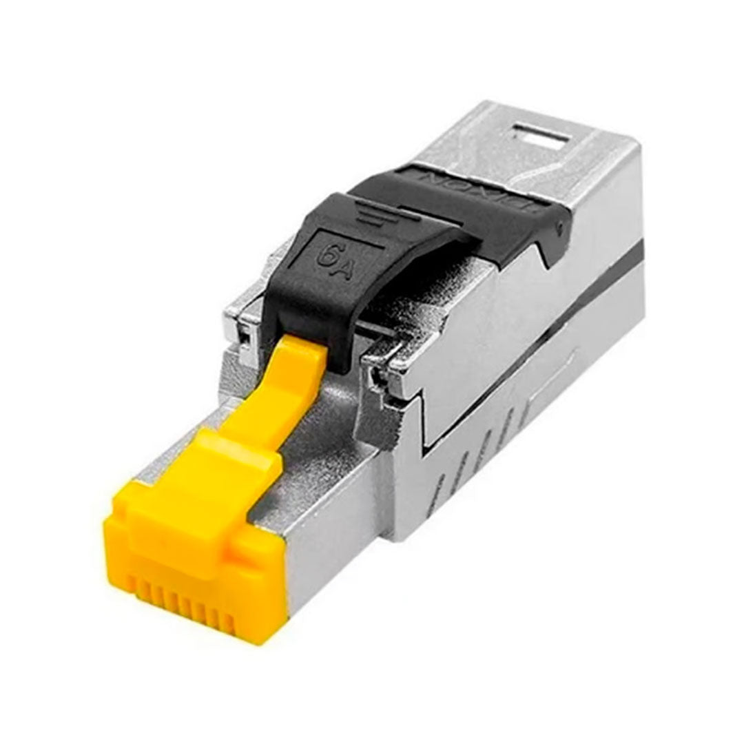 DIXON 6A-FP-C6A-FS Conector Plug RJ45 Cat6A Blindado