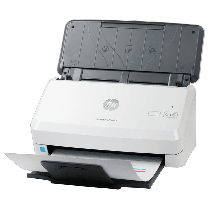 HP SCANJET PRO 2000 S2 Escáner de documentos con alimentador 50 hojas, 35 ppm, 70 ipm, USB, OCR, 6FW06A