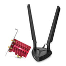 Adaptador PCI TP-LINK ARCHER TXE75E WIFI 6E AXE5400 Banda Tripla 