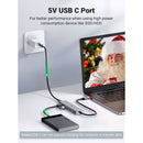 UGREEN CM219 70336 Adaptador HUB USB Tipo C de 4 portas para hub USB 3.0 alimentado por micro USB