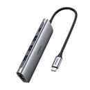 Adaptador UGREEN CM136 70495 5 em 1 USB C HUB, USB 3.1 PD HDMI, Thunderbolt 3