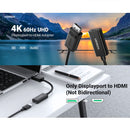 UGREEN MM137 70694 Adaptador DisplayPort Macho a HDMI Hembra 4K 25cm