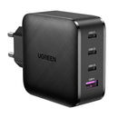 UGREEN CD224 70773 Carregador de parede 3xUSB-C 1xUSB 65w preto