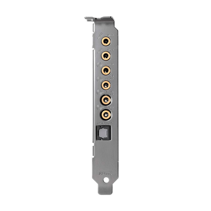 CREATIVE SB AUIDIGY RX Tarjeta de sonido PCIE Blaster Auidigy RX 7.1 SB1550, 70SB155000001