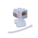 KONEXXION 7202010001 Conector Modular Jack Cat6 RJ45 ANSI/TIA 568-C.2, Blanco