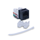 KONEXXION 7202010009 Conector Modular Jack Cat6 RJ45 ANSI/TIA 568-C.2, Negro