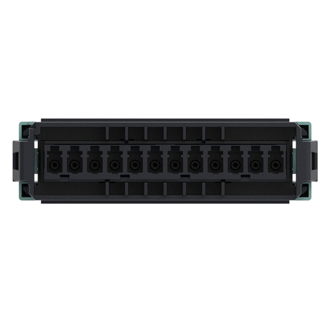 COMMSCOPE 760230938 Pack de Adaptadores de Distribución 360 Multimodo OM4 12 LC/UPC con Obturadores Internos