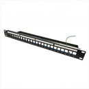 CCOMMSCOPE 760237040 Panel de Conexión 24 Puertos Cat6 Descargado 19"