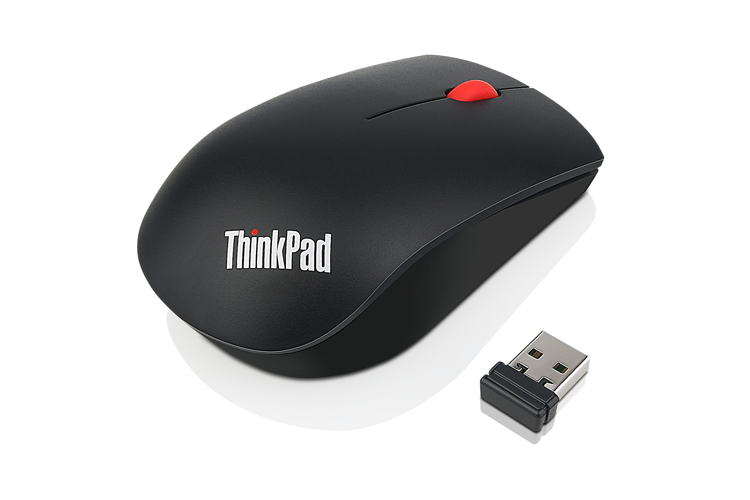 LENOVO ThinkPad Mouse Inalámbrico Ambidiestro Nano USB Sensor Óptico 1200 DPI Negro 4X30M56888