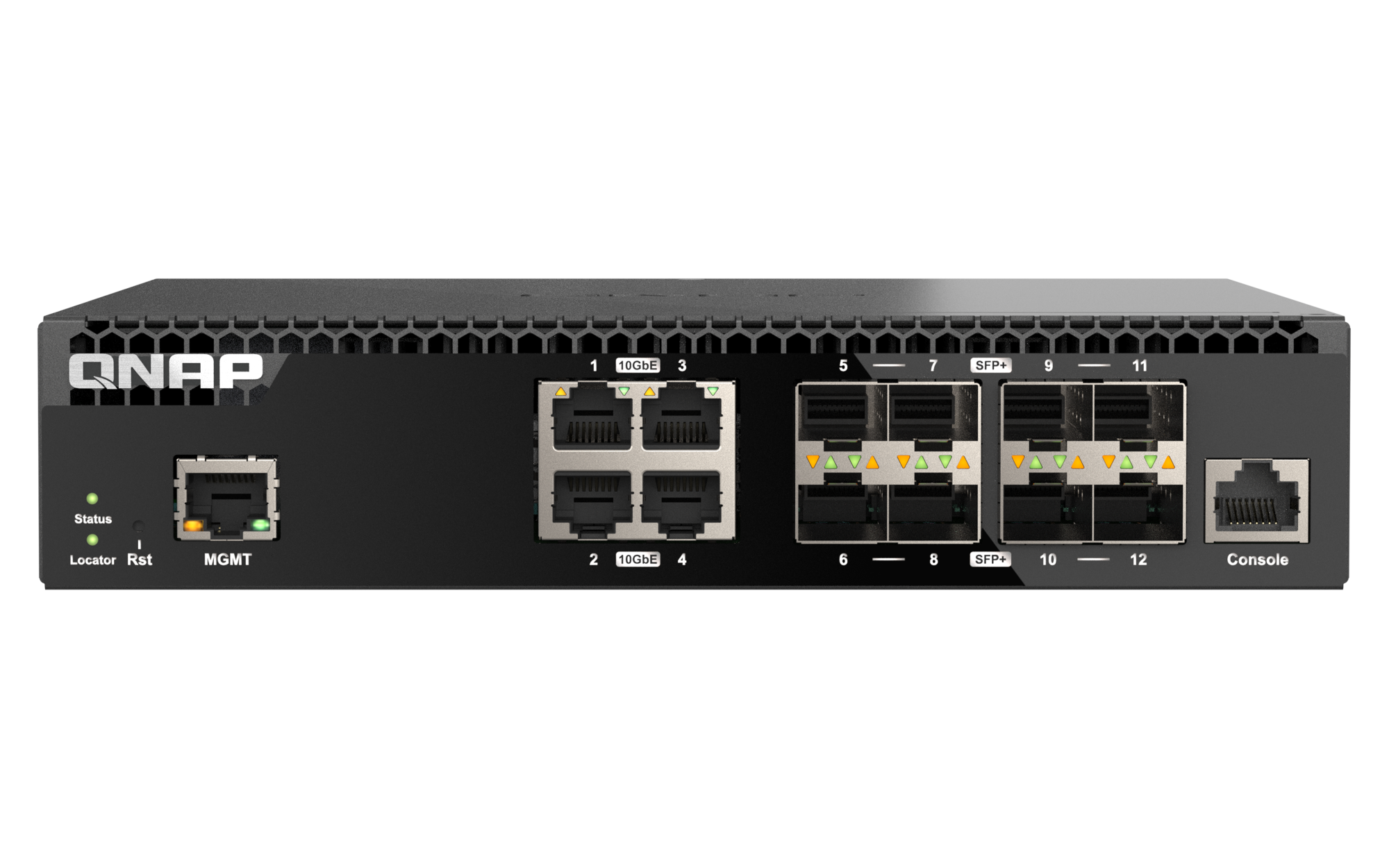 TRENDNET QSW-M3212R-8S4T Switch 8 Puertos SFP+ 10GbE Y 4 Puertos BASE-T 10GbE