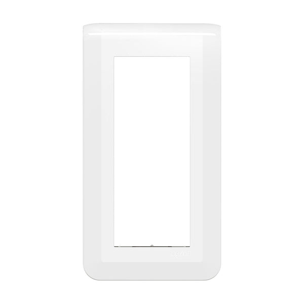 LEGRAND 078894 Placa mosaico 1+1 módulo para ser instalado con soporte 080293