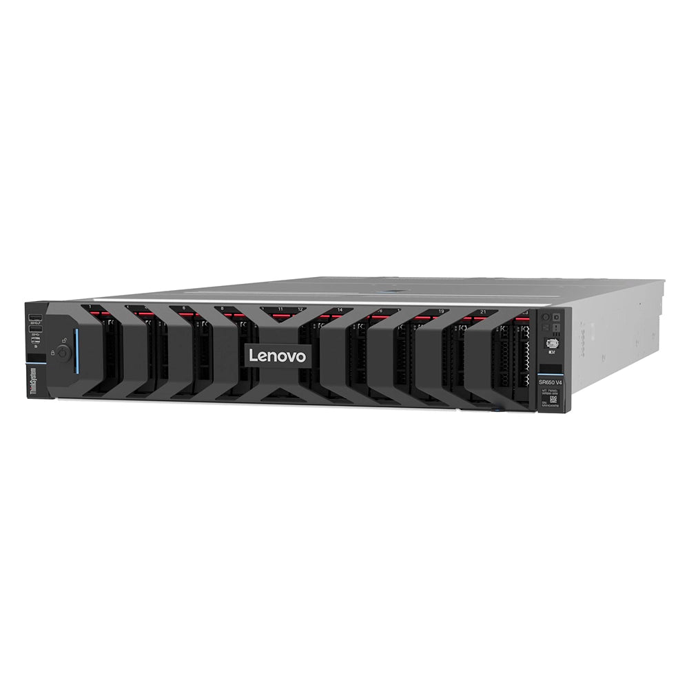LENOVO ThinkSystem SR650 V4 Servidor Intel Xeon 6505P 2.2GHz 32GB DDR5 Open Bay Rack 2U 7DGD1003LA