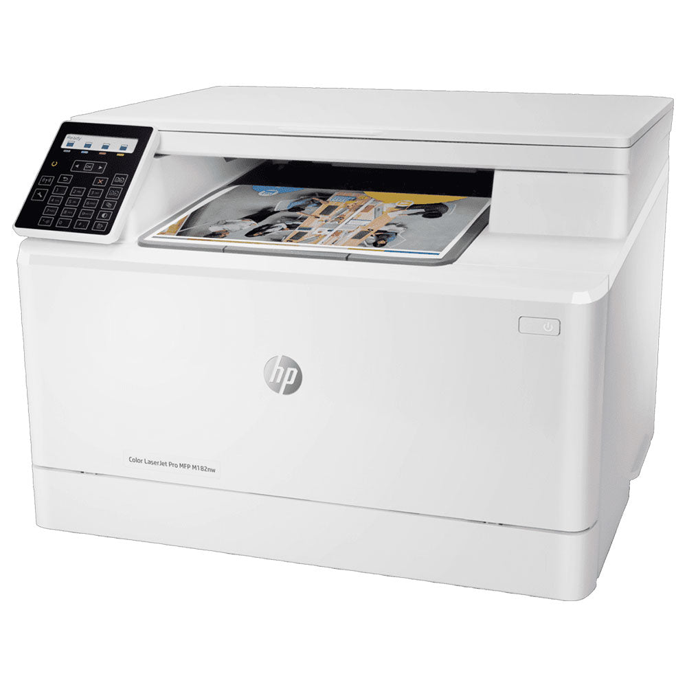 HP 7KW55A Impresora Multifuncional HP LaserJet Pro M182nw a color