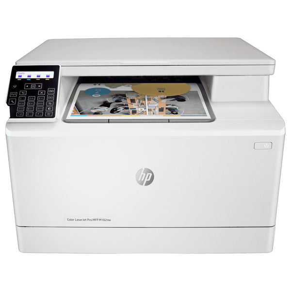 HP 7KW55A Impresora Multifuncional HP LaserJet Pro M182nw a color