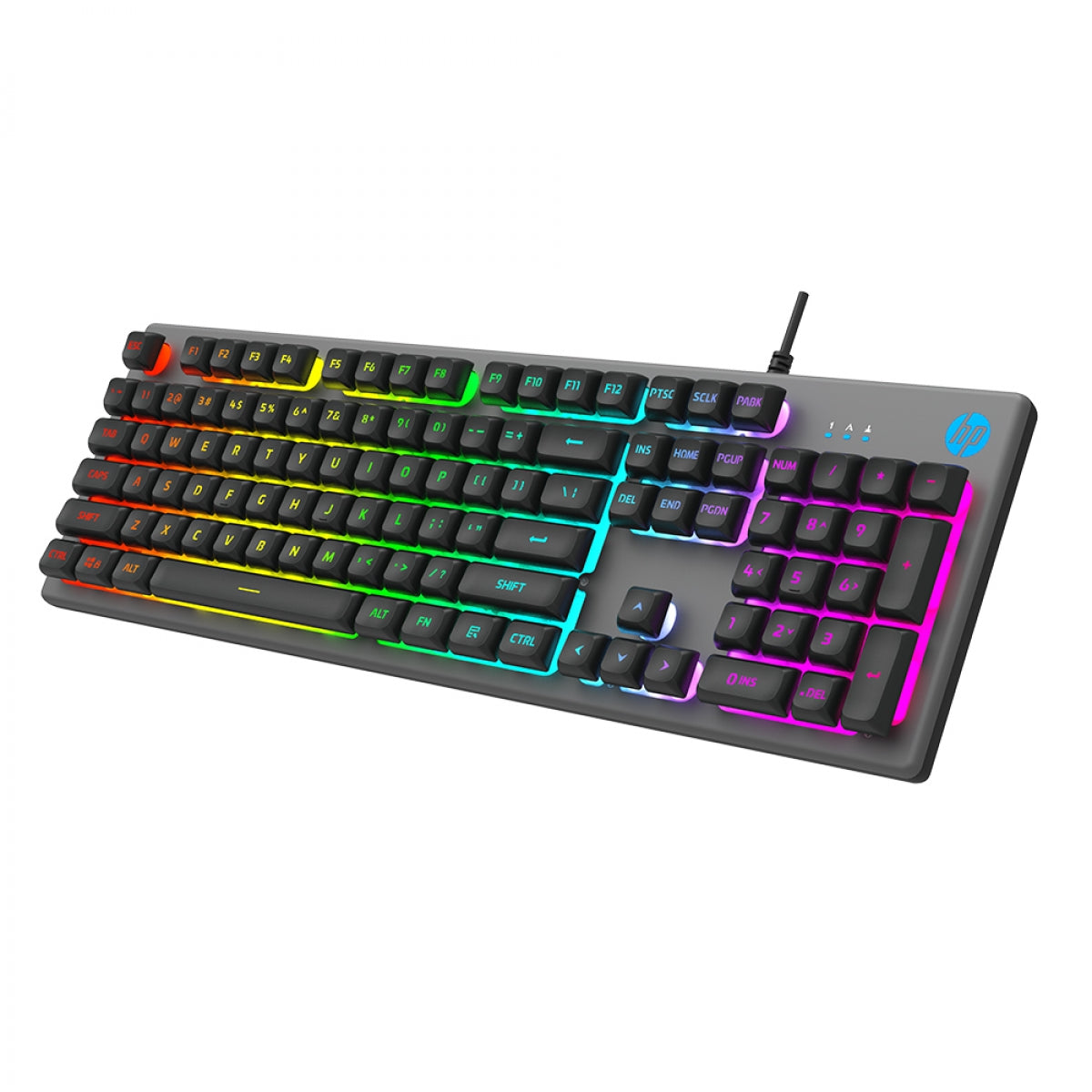 HP K500F 7ZZ97AA Teclado Gamer RGB retroiluminado 104 botones USB