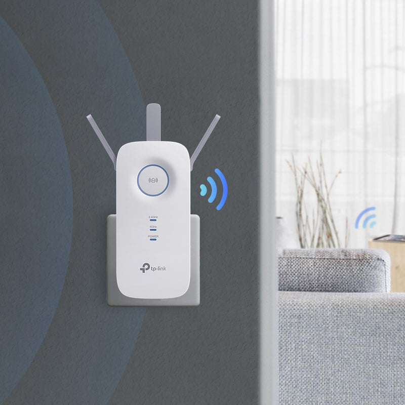 TP-LINK RE450, AC1750 Extensor Repetidor de señal WIFI 5 Doble banda