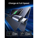 Cabo UGREEN US355 80150 USB-C 3.2 1mt, nylon e alumínio 