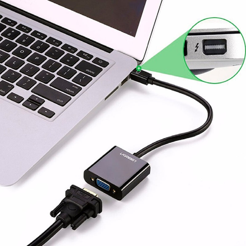 UGREEN MD113 10459 Adaptador de Mini Displayport macho a VGA hembra