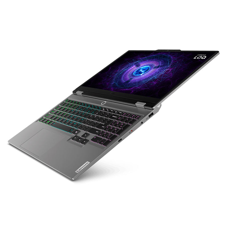 LENOVO LOQ 15IAX9 Laptop Core i5-12450HX hasta 4.4GHz, 15.6" FHD IPS, SSD M.2 512GB, 24GB DDR5-4800MHz (83GS00EQLM)