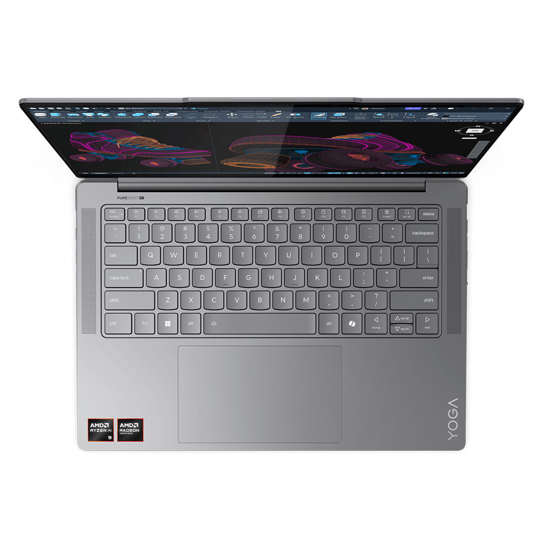LENOVO Yoga Pro 7 14ASP9 Laptop 14.5" 2.8K WQXGA+ OLED AMD Ryzen AI 9 365 5.0GHz 32GB DDR5 1TB SSD Windows 11 Home 83HN001SLM