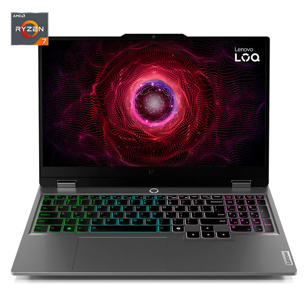 LENOVO LOQ 15ARP9 Laptop AMD Ryzen 7 7435HS 3.1/4.5GHz, 15.6" FHD IPS, SSD M.2 512GB, 12GB DDR5-4800MHz (83JC005TLM)