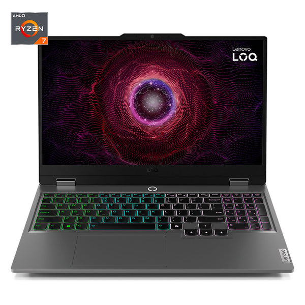 LENOVO LOQ 15ARP9 Laptop 15.6" FHD IPS, AMD RYZEN 7-7435HS 4.5 GHz, SSD M.2 512GB, 24GB DDR5-4800 (83JC008GLM)