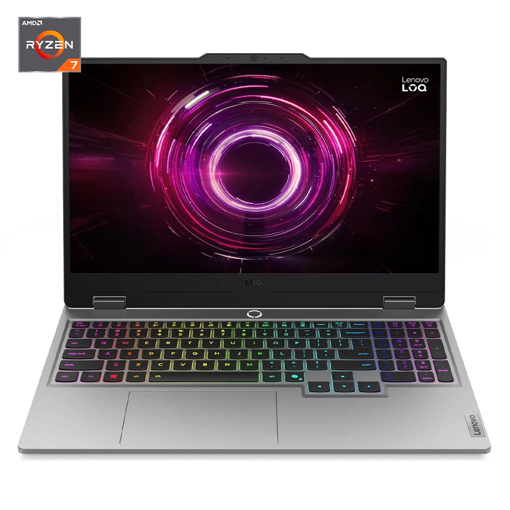 LENOVO LOQ 15AHP10 Laptop 15.6" FHD IPS AMD Ryzen 7 250 5.1GHz 16GB DDR5 1TB SSD 83JG00BDLM