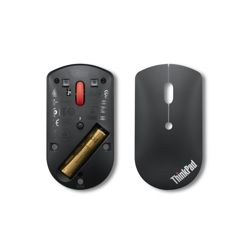 LENOVO ThinkPad  Mouse Silencioso Ambidiestro Bluetooth 5.0 1600 DPI 4Y50X88823