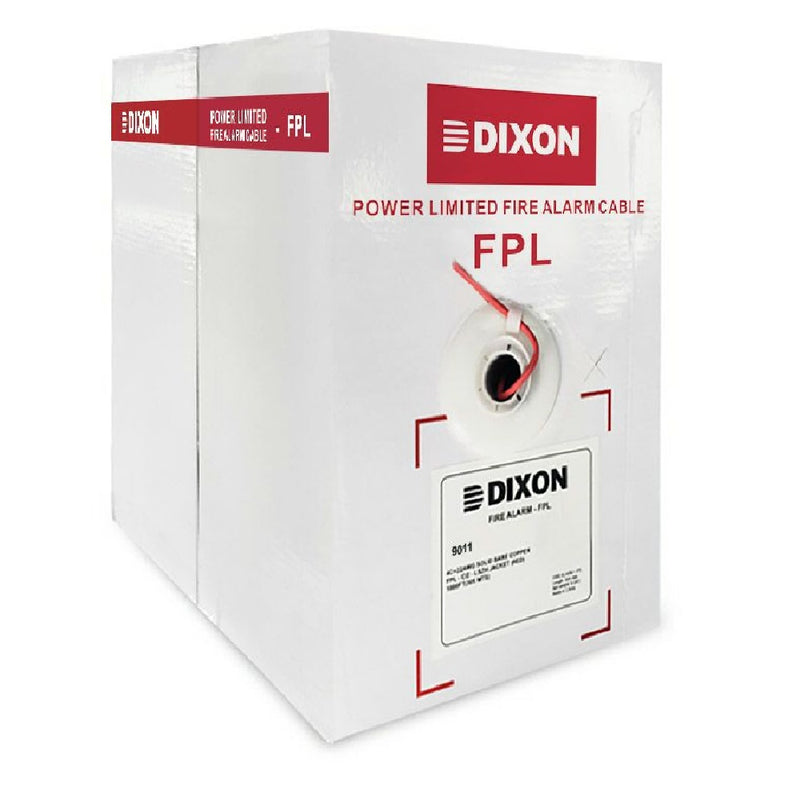 DIXON 9011 Cable sólido para incendio FPL 2x16 x 305m