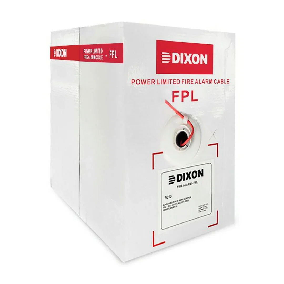 DIXON 9013 LSZH Cable sólido contra incendio FPL 4x22, 305m
