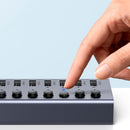 UGREEN CM481 90305 Adaptador de hub USB-A para USB-A de 7 portas com adaptador de energia