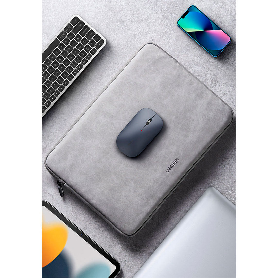 UGREEN MU001 90372 Mouse Inalámbrico 2.4Ghz Ergonómico Negro