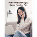 UGREEN CD294 90572 iPhone Nexode 45w USB C GaN Carregador de parede com 2 portas