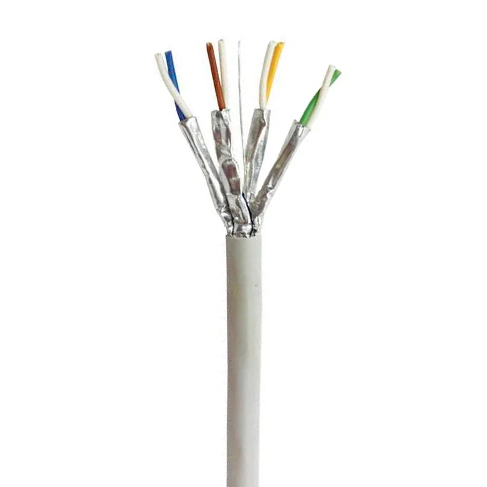 DIXON 9060 Cable de red U/UTP Cat 6A, LSZH, gris, 305m