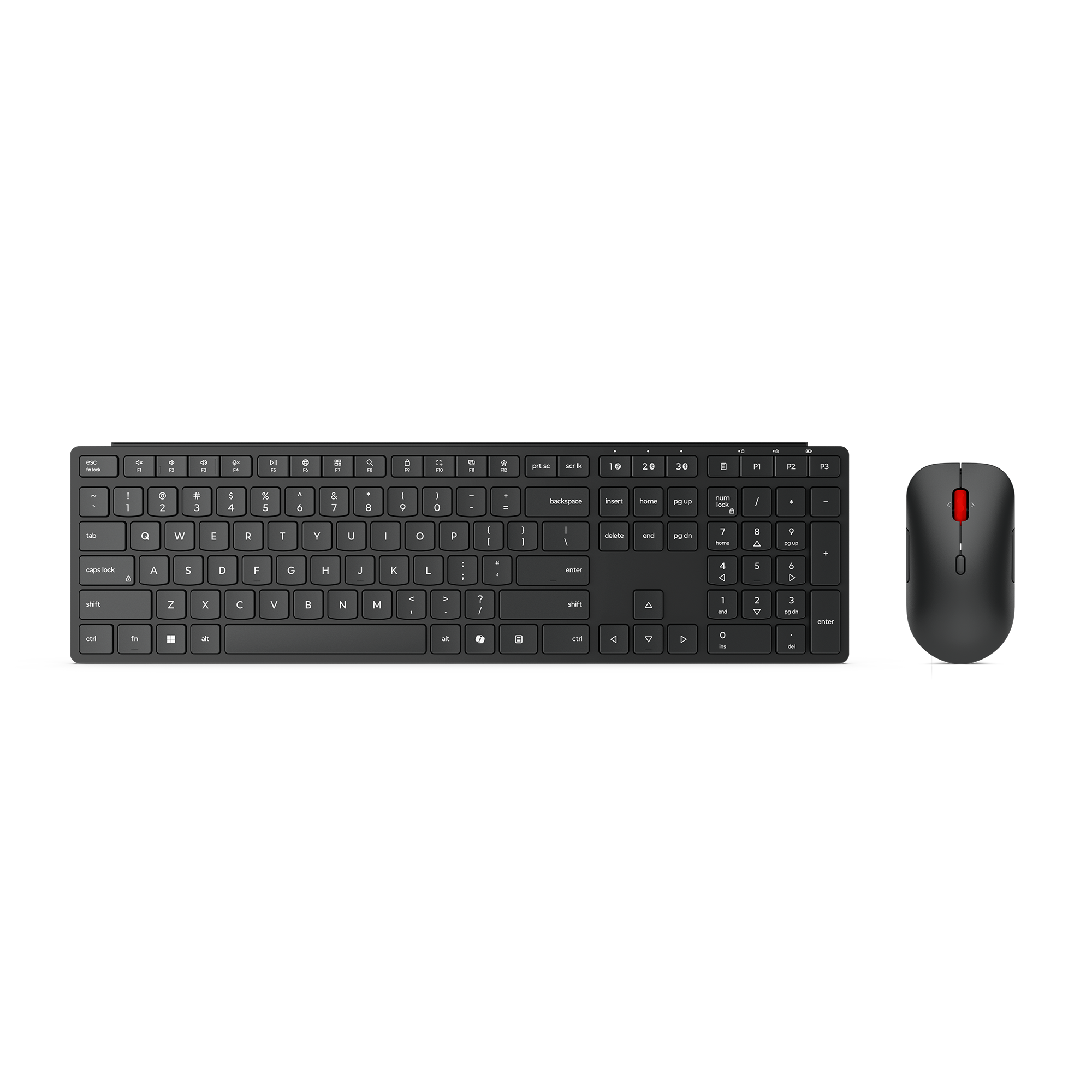 LENOVO LA Español 171 Teclado y Mouse Inalámbricos Multimodo Pro 600 Sin Batería 4X31S04857