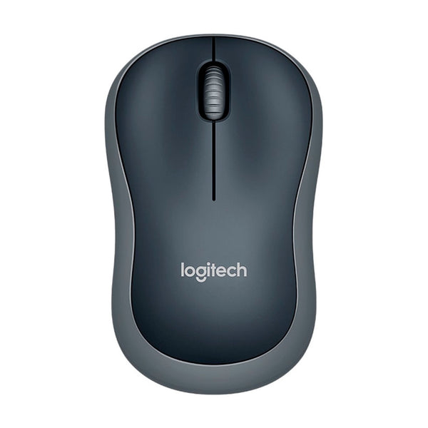 LOGITECH M185 Mouse inalámbrico compacto negro, USB 2.4GHz, 1000dpi, 910-002225