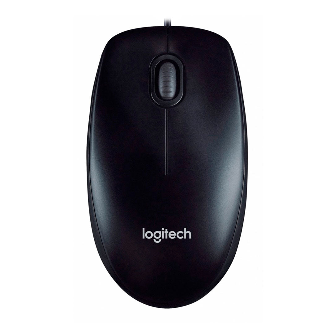 LOGITECH M90 Mouse Optico con cable USB Negro 910-004053