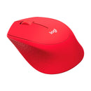 LOGITECH M280 Wireless Mouse, 1000 dpi, Red, 910-004286