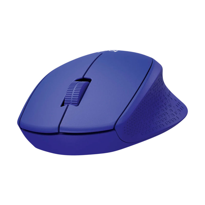 LOGITECH M280 Mouse óptico inalámbrico Azul, USB, 2.4 Ghz, 1000 dpi, 910-004361