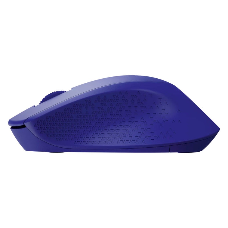 LOGITECH M280 Mouse óptico inalámbrico Azul, USB, 2.4 Ghz, 1000 dpi, 910-004361