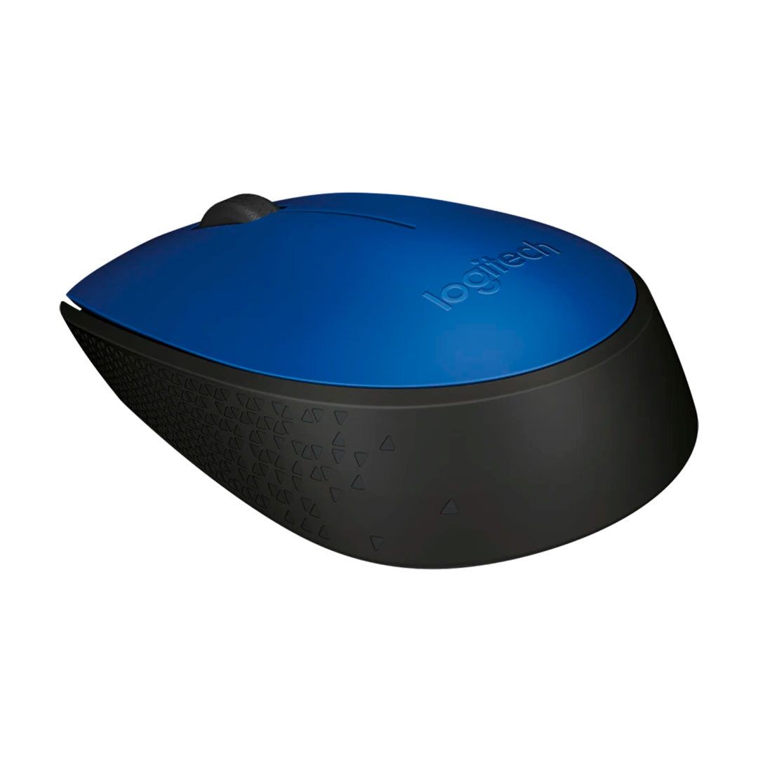 LOGITECH M170 Mouse inalámbrico ambidiestro 1000dpi Azul 910-004800
