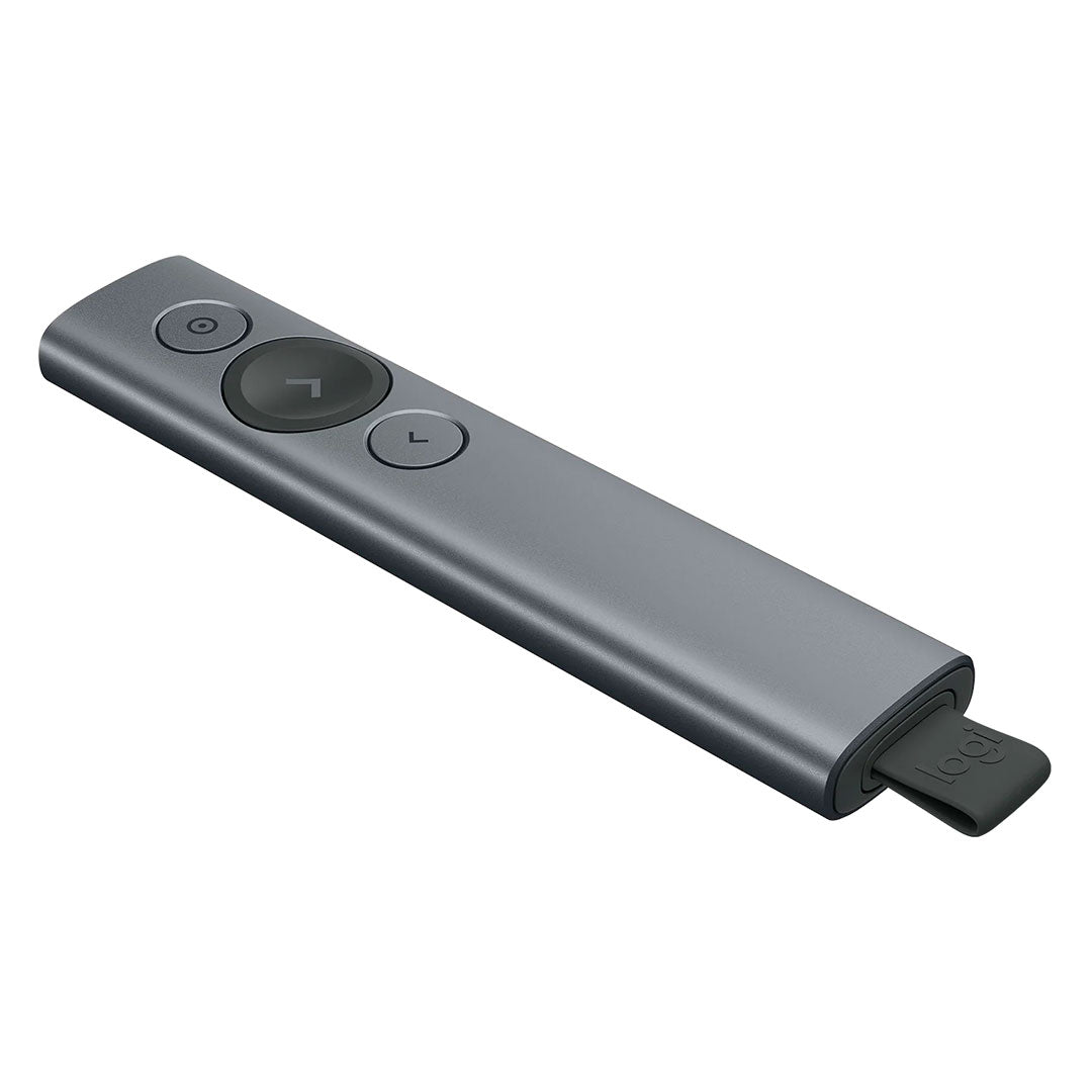 LOGITECH SPOTLIGHT Presentador inalámbrico avanzado, Gris, 910-005216