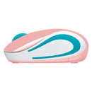 LOGITECH M187 Mouse inalámbrico extrapequeño 1000 dpi, Rosa, 910-005364