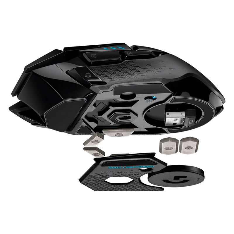 LOGITECH 910-005565 Mouse G502 inalámbrico LIGHTSPEED HERO 25000 dpi