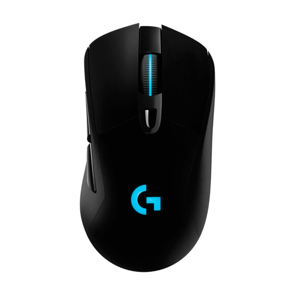 LOGITECH G703 Mouse inalámbrico Gaming RGB, LIGHTSPEED, 25000 dpi, Negro, 910-005638