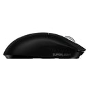 LOGITECH PRO X Mouse inalámbrico Gamer Superlight, sensor HERO 25000 dpi, Negro, 910-005878