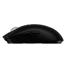 LOGITECH PRO X Mouse inalámbrico Gamer Superlight, sensor HERO 25000 dpi, Negro, 910-005878